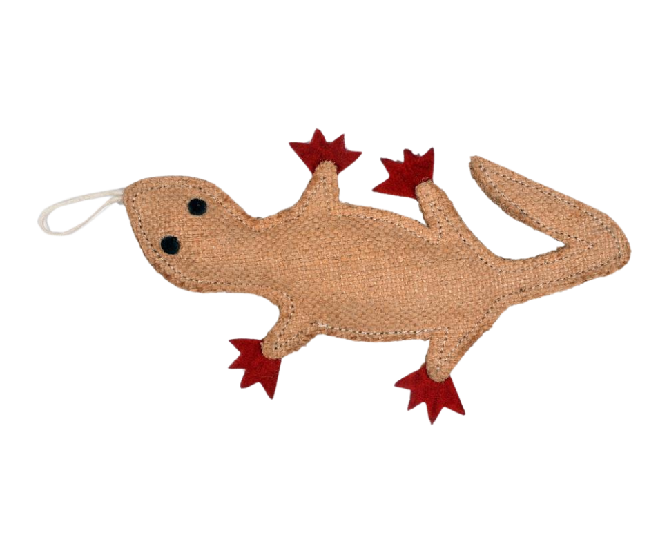 Hundespielzeug "Gecko"
