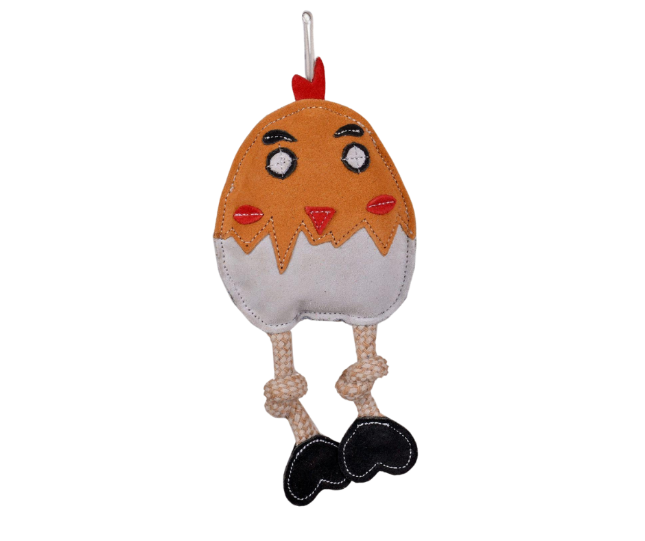 Hundespielzeug "Crazy Chicken"