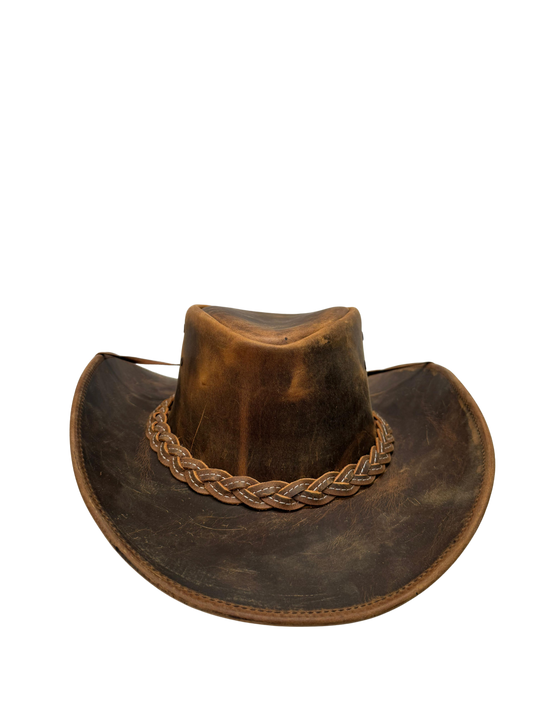 Clint Wide Brim Brown